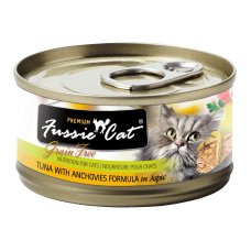 Fussie Cat Black Label Tuna and Anchovy 80g, FU-PUC, cat Wet Food, Fussie Cat, cat Food, catsmart, Food, Wet Food
